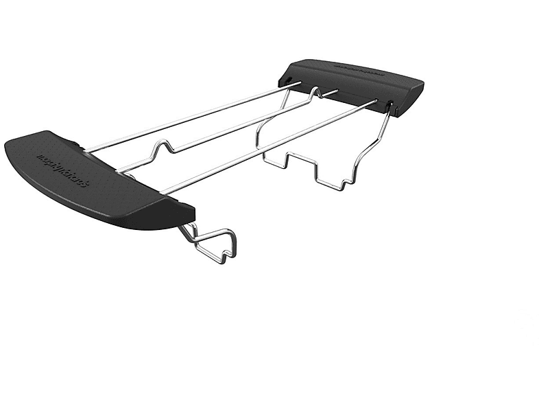 MORPHY RICHARDS Edelstahl, BRÖTCHENAUFSATZ für Morphy UNI Richards alle Toaster Brötchen-/Röstaufsatz Schwarz 270001