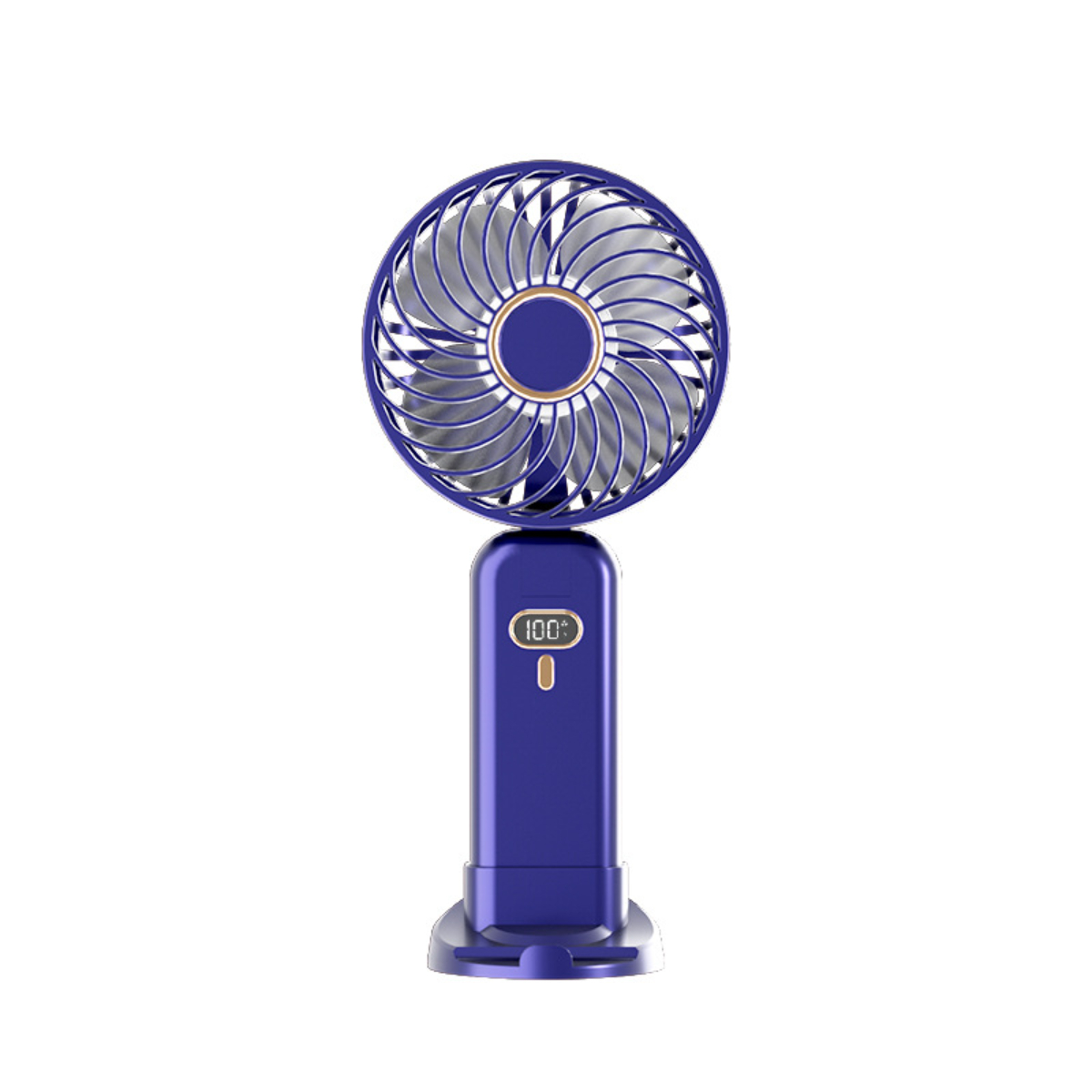 Fan Digital SYNTEK Handheld Kleiner Mist Fan Ventilator Folding Small Cooling Kompaktventilator Weiß