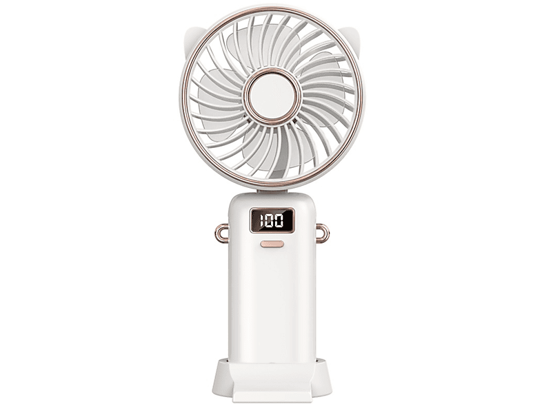 Diveblues Turbo Ventilador Portátil De Mano, Enfriamiento De Alta Velocidad 10m/s, 5 Velocidades, Batería Recargable, Hasta 12 Horas, 3 En 1 Mini