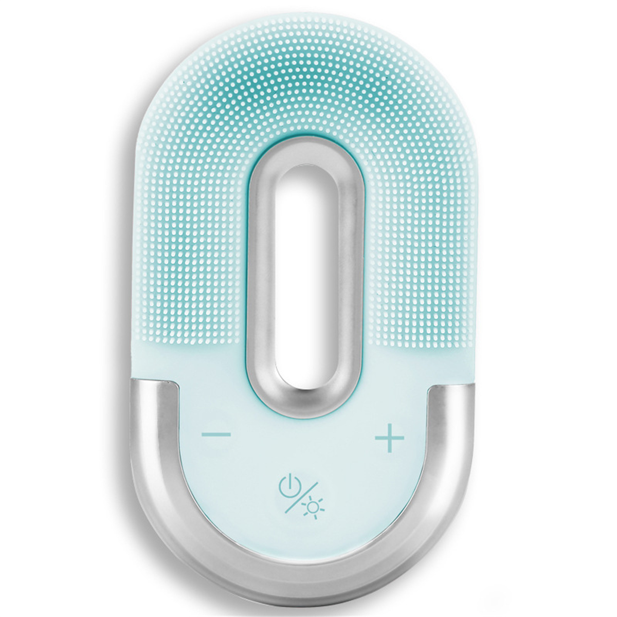 LACAMAX Silikon-Reinigungsgerät Elektrischer Wasserdicht Rosa Ultraschall Gesichtsreinigung Massage Massagegerät