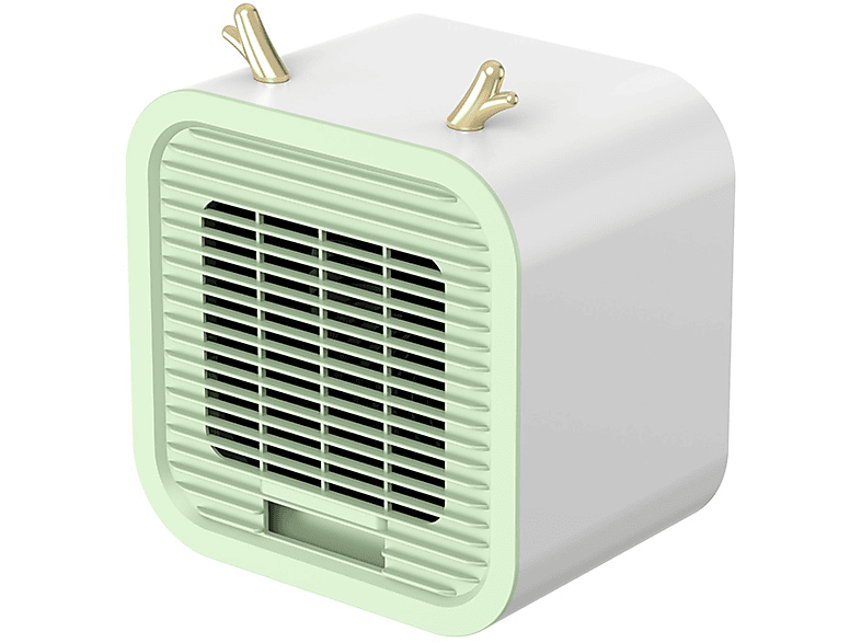 SYNTEK USB-Ventilator Grün Tragbarer Klimatisierungsventilator Desktop-Ventilator Kalter Ventilator Ventilator Grün (3 Watt) | Standventilator