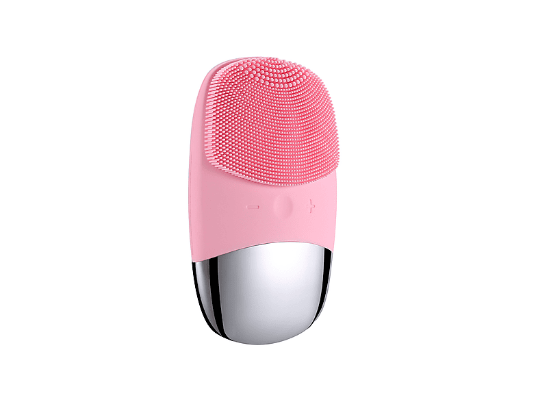 SYNTEK Beauty Ultraschall Rosa Silikon Quadratische Device Gesichtsreiniger Wasserdicht Massagegerät