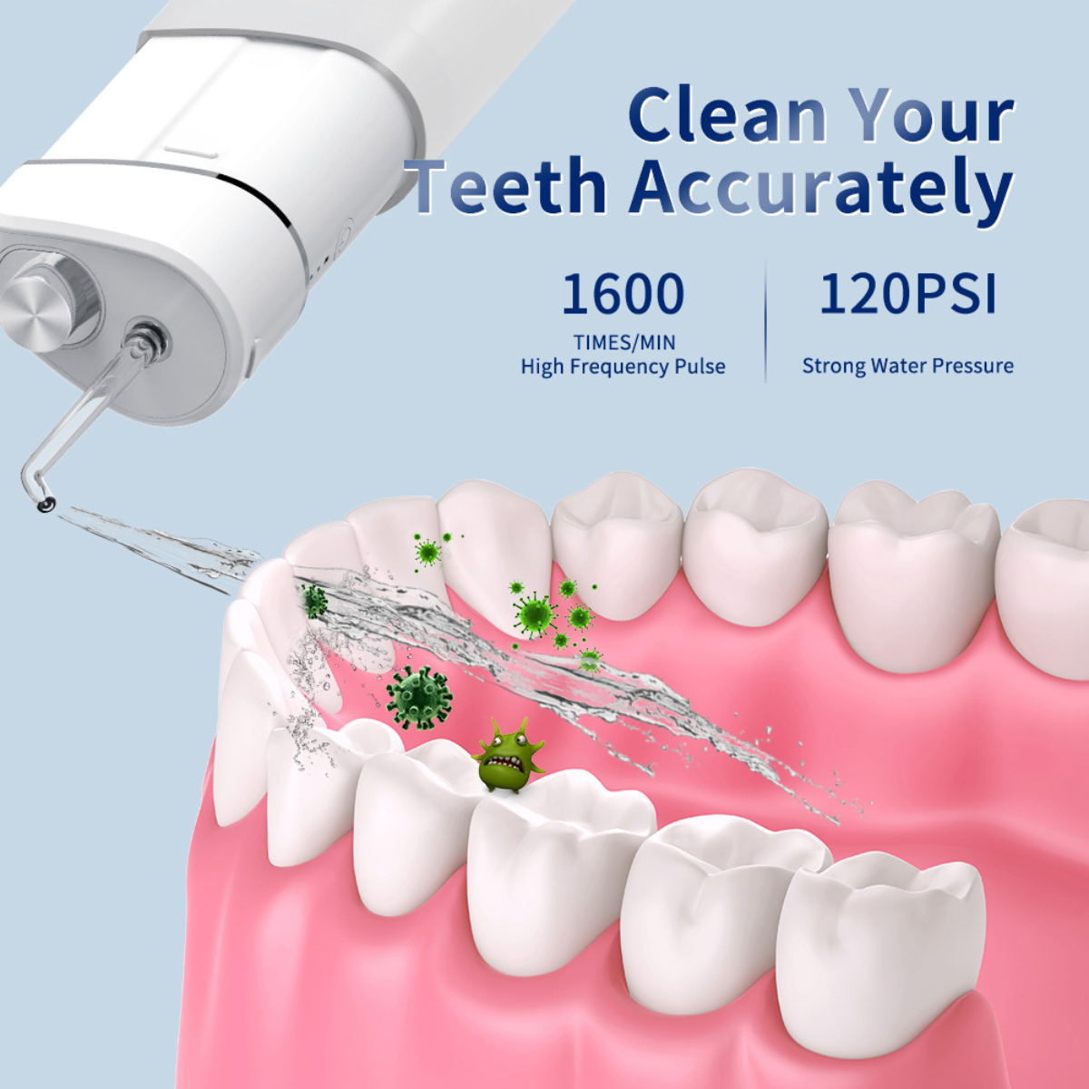 Irrigador dental SYNTEK X10377, Negro