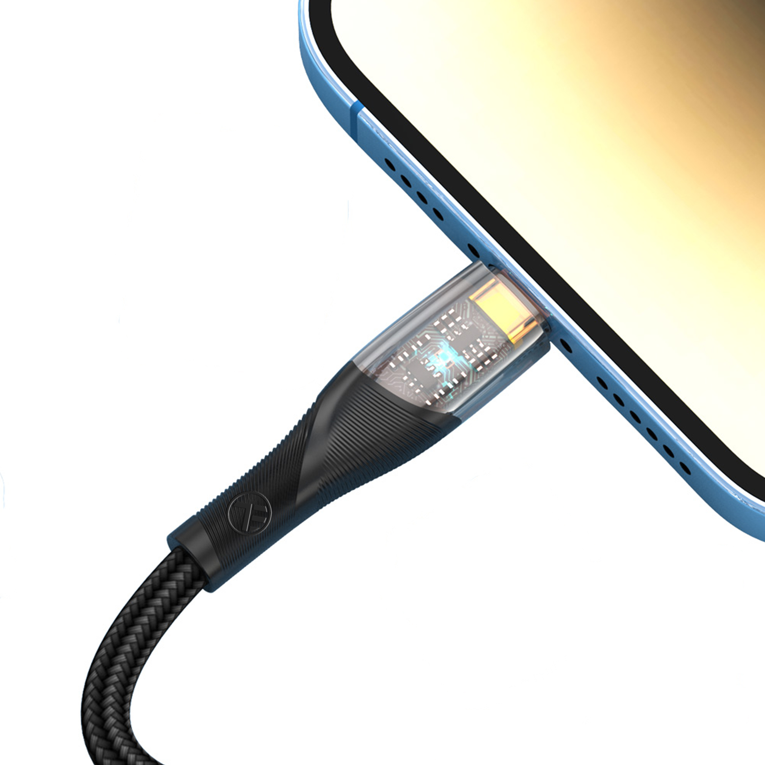 TELLUR Transparente Serie, USB-Kabel, cm 100