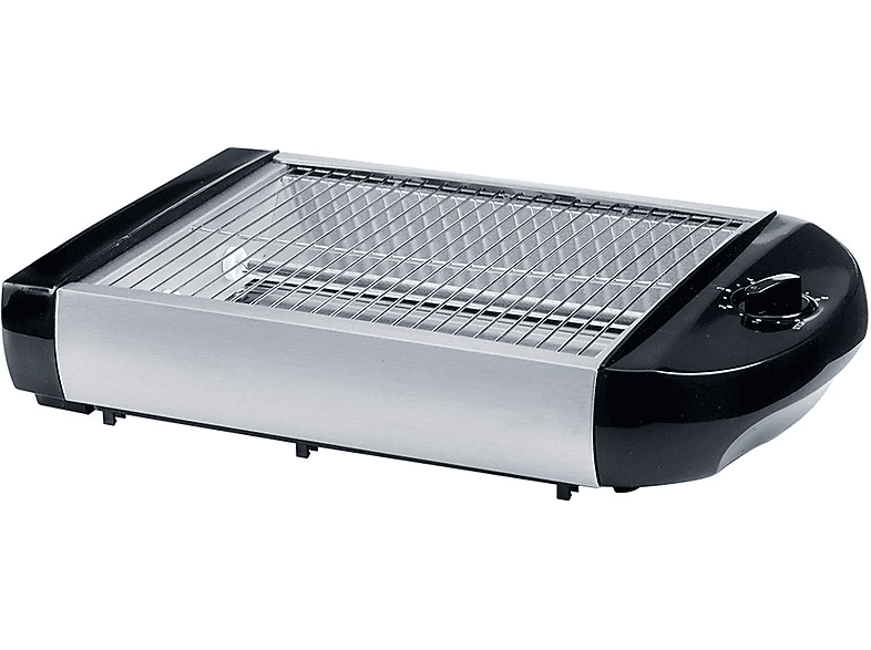 EPIQ 80001213 Flach-Toaster Brötchen-Röster Toaster Silber (600 Watt, Schlitze: 1)