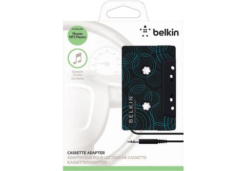 BELKIN F8V366BT KASSETTEN-ADAPTER WEISS 1.20M Audio Adapter Weiß