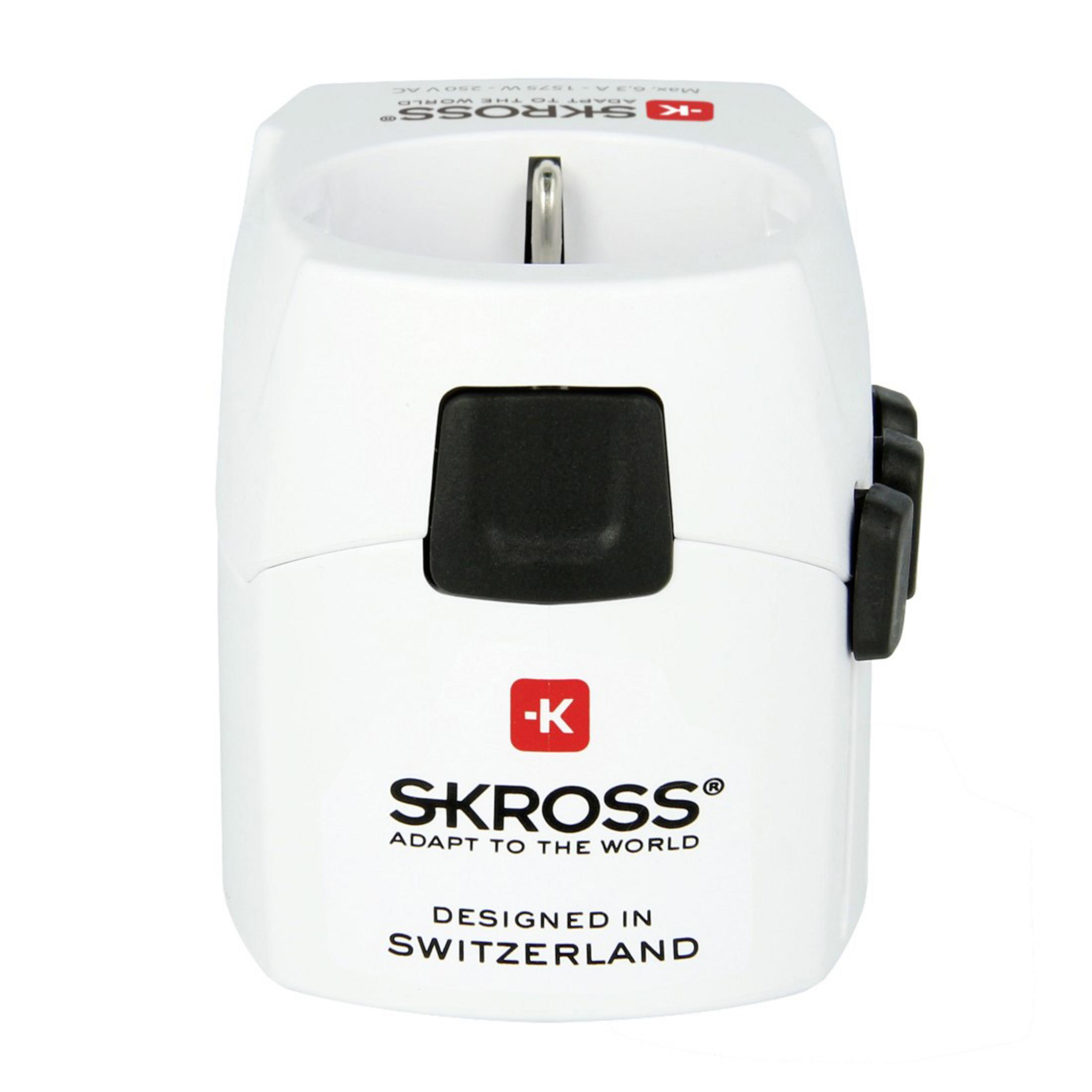 SKROSS 1302540 WORLD ADAPTER PRO Reiseadapter USB LIGHT