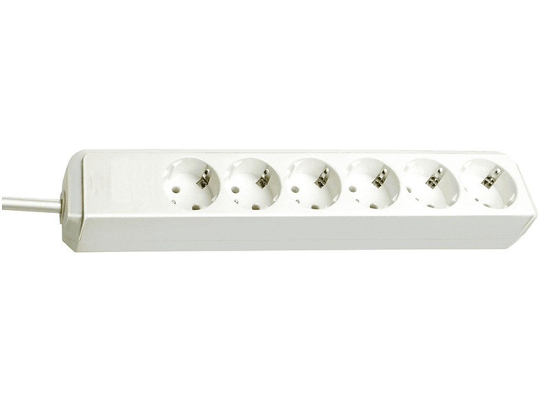 BRENNENSTUHL 1159420015 ECO-LINE 6-FACH WEISS 1,5M Steckdosenleiste | Steckdosenleisten & Stecker