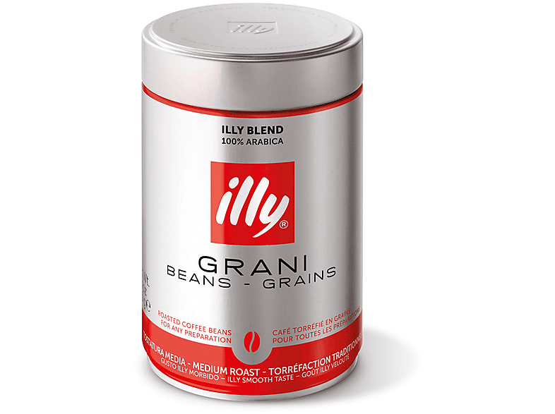 KLASSISCH-SAMTIG CLASSICO GANZE (Kaffeevollautomat) ILLY 250G BOHNE Kaffeebohnen