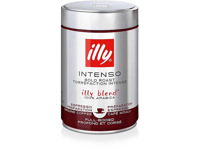 ILLY ESPRESSO GEM. INTENSO VOLLM. AROM 250G gemahlener Kaffee (Siebträger)