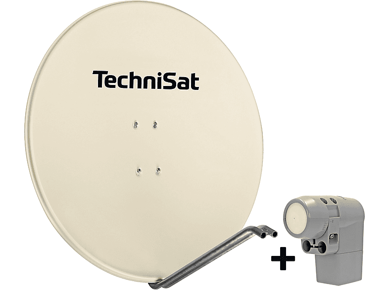 TechniSat Satman 850plus Con Quad-LNB (4 Partecipanti) HDTV, UHD, 4k