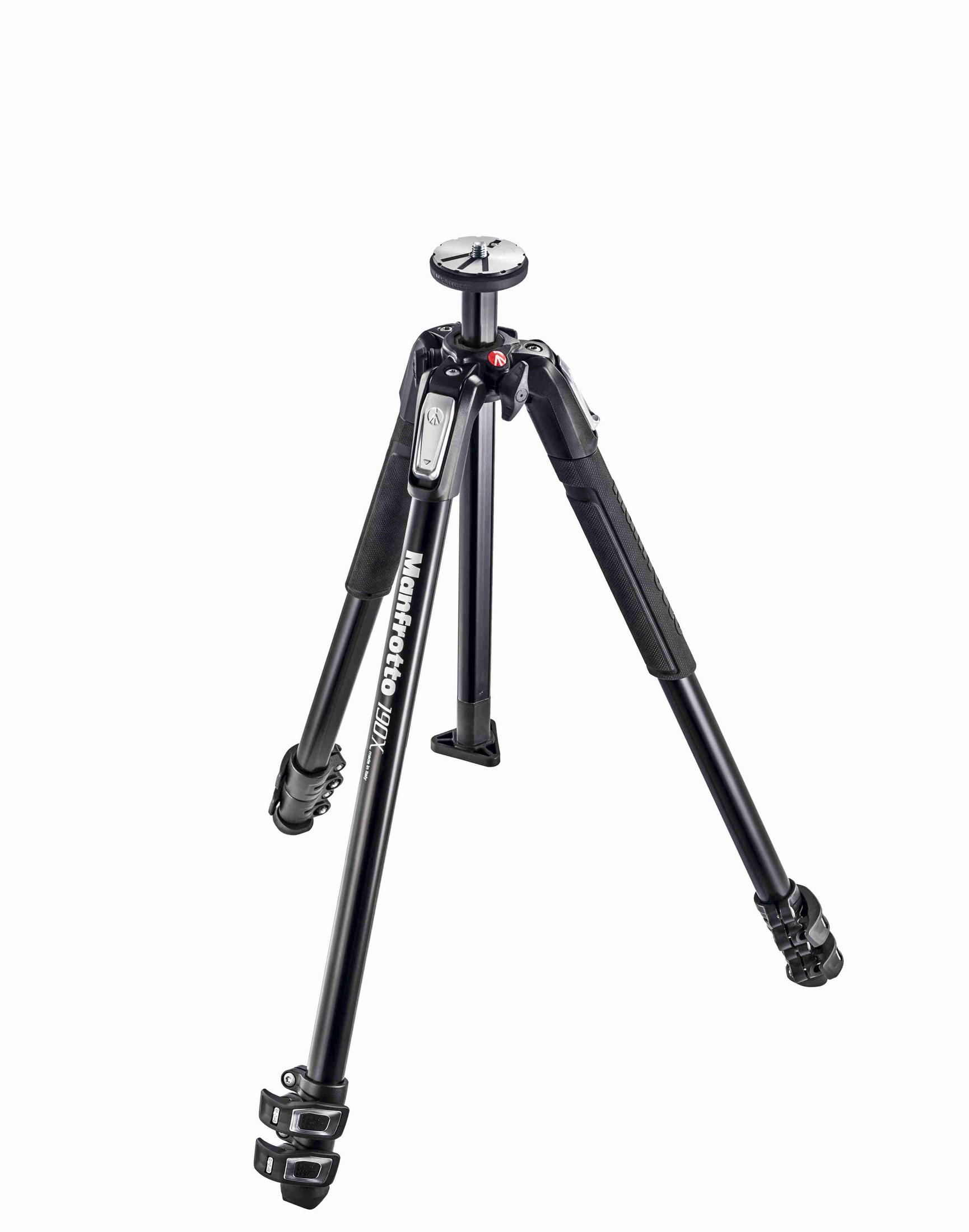 TRIPOD offen SECTION MT190X3 Stativ, 1600 bis Schwarz, mm Höhe 3 ALU Dreibein 190X MANFROTTO