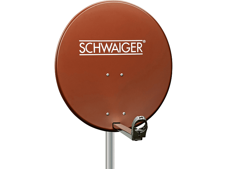 SCHWAIGER SPI 621.2 62CM ZIEGELROT Aluminium-Offset-Antenne