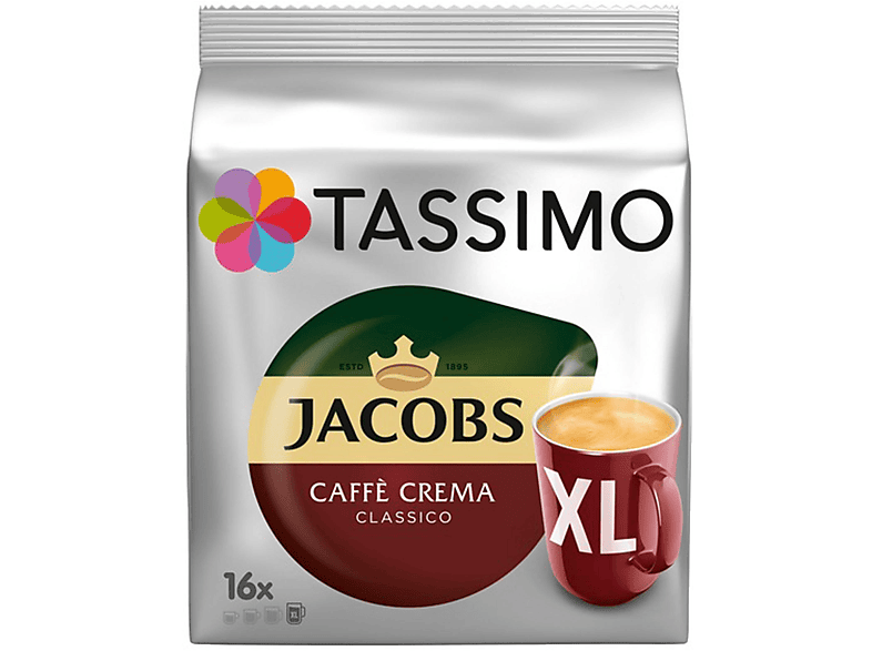 TASSIMO 4031501 16P CREMA (Tassimo) CLASSICO PC XL CAFFÈ Kaffeekapseln 132,8G