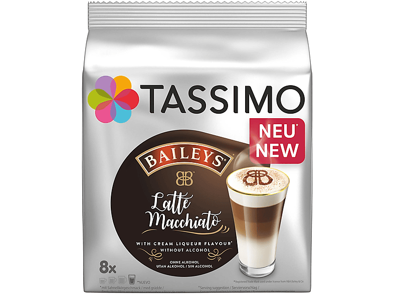 TASSIMO 4041505 LATTE MACCHIATO BAILEYS 264G Kaffeekapseln (Tassimo ...