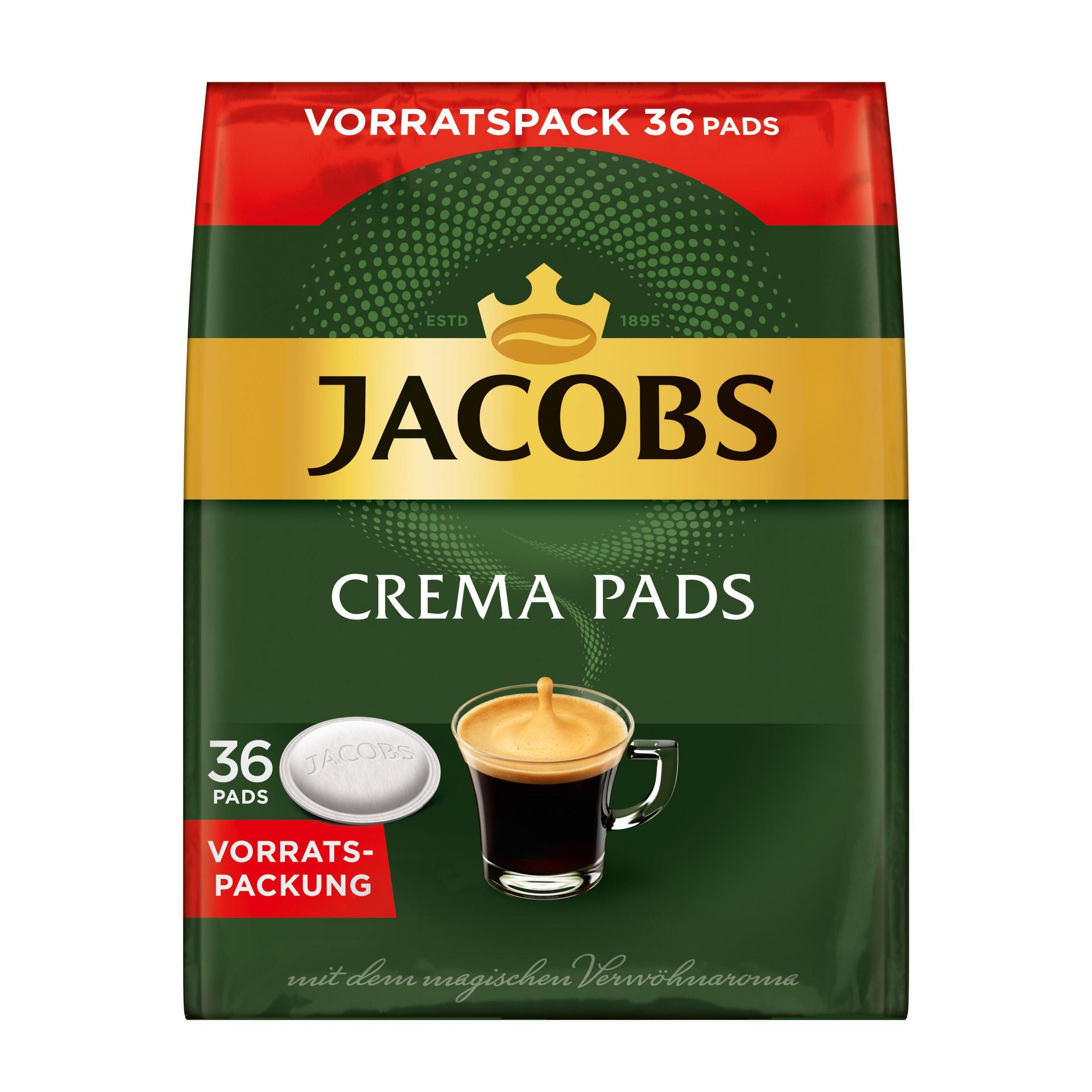 JACOBS 4019198 (Senseo® 237G *) PADS Kaffeepads KLASSISCH