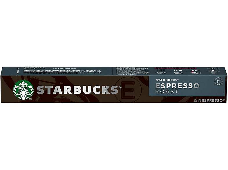 STARBUCKS ROAST 57G 10 CAPSULE NESPRESSO BY Kaffeekapseln ESPRESSO