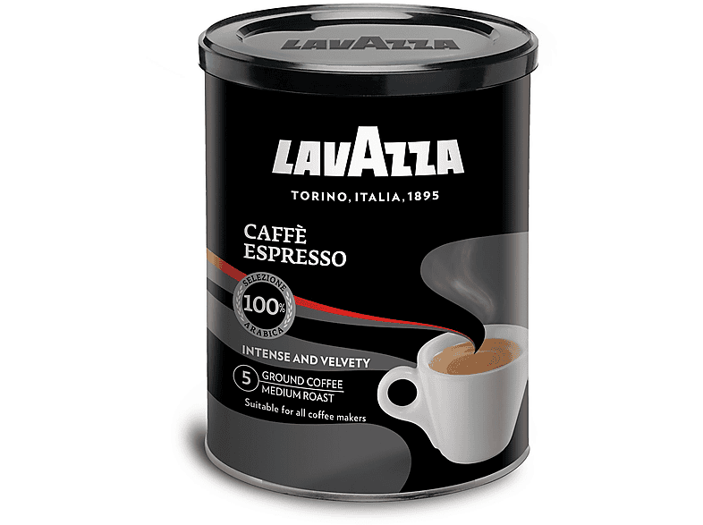 LAVAZZA 1287 250GR ESPRESSO ARABICA DOSE gemahlener Kaffee (Kaffeevollautomaten)