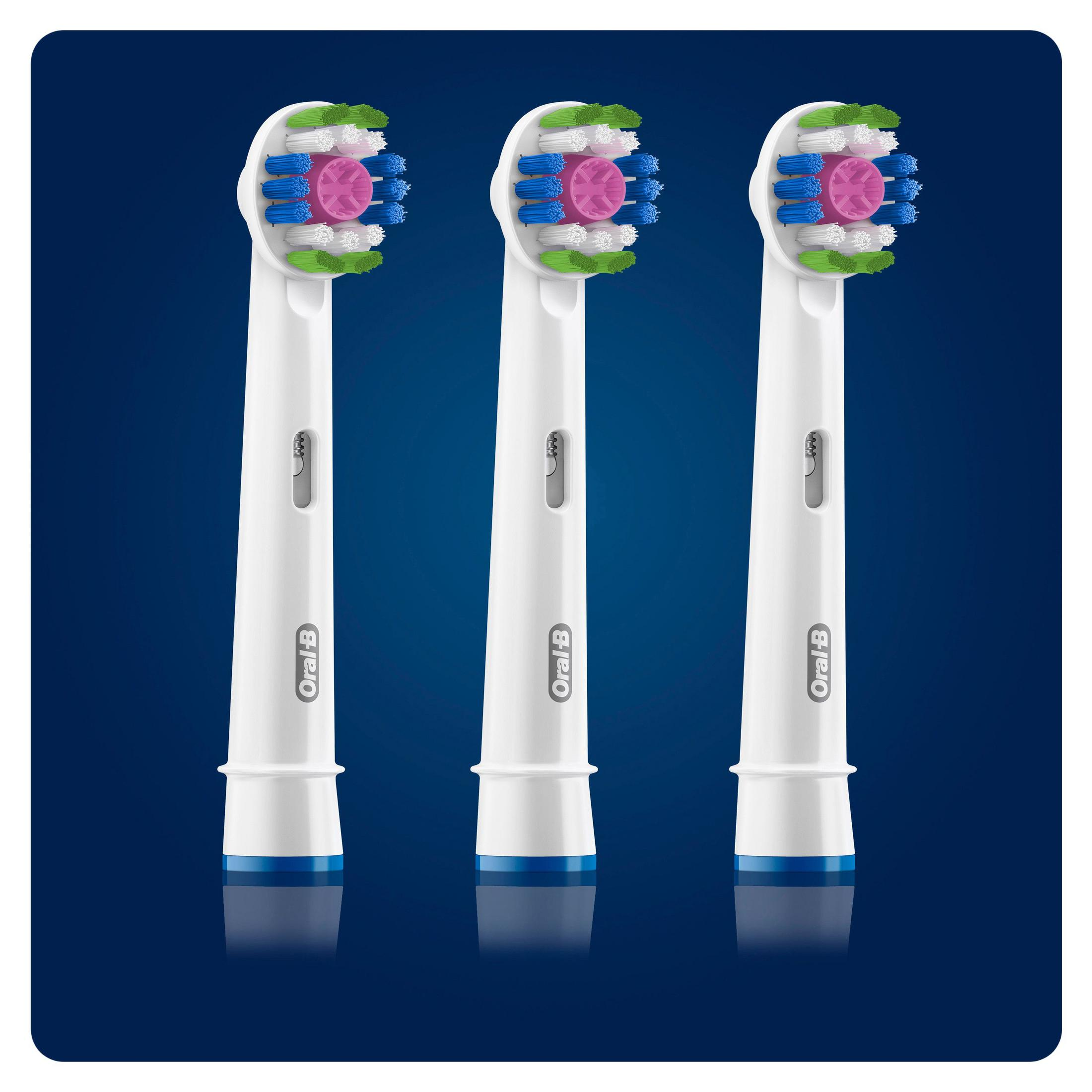 3D Aufsteckbürsten CLEANMAXIMIZER WHITE ORAL-B 3ER