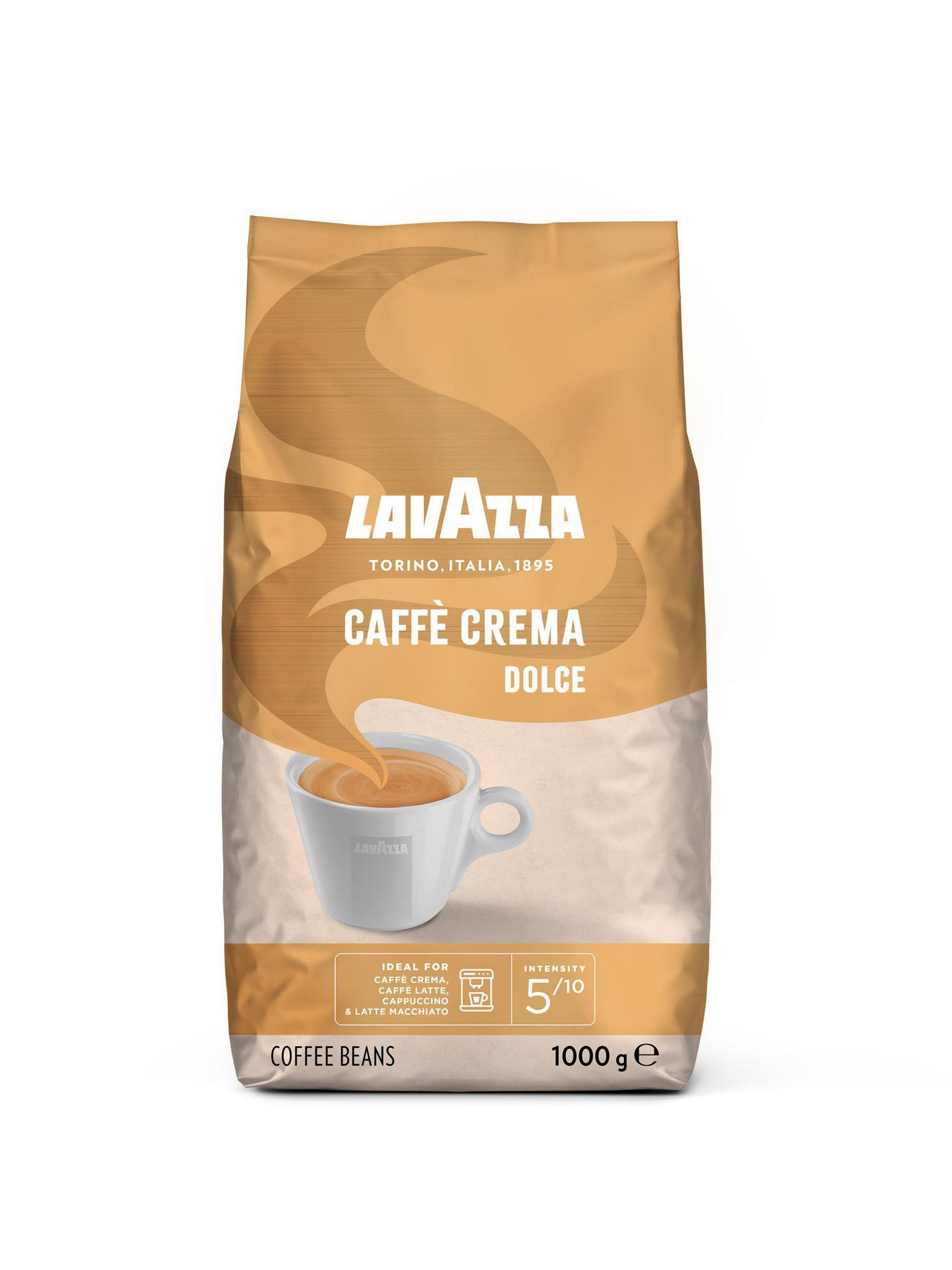 LAVAZZA CREMA 1KG CAFFE DOLCE 2743 (Kaffeevollautomaten) Kaffeebohnen