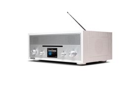 TECHNISAT DIGITRADIO 586 DAB+ Radio, DAB+ DAB+, in Weiß/Silber SATURN Internet Radio, | AM, Bluetooth, kaufen Weiß/Silber FM, Radio