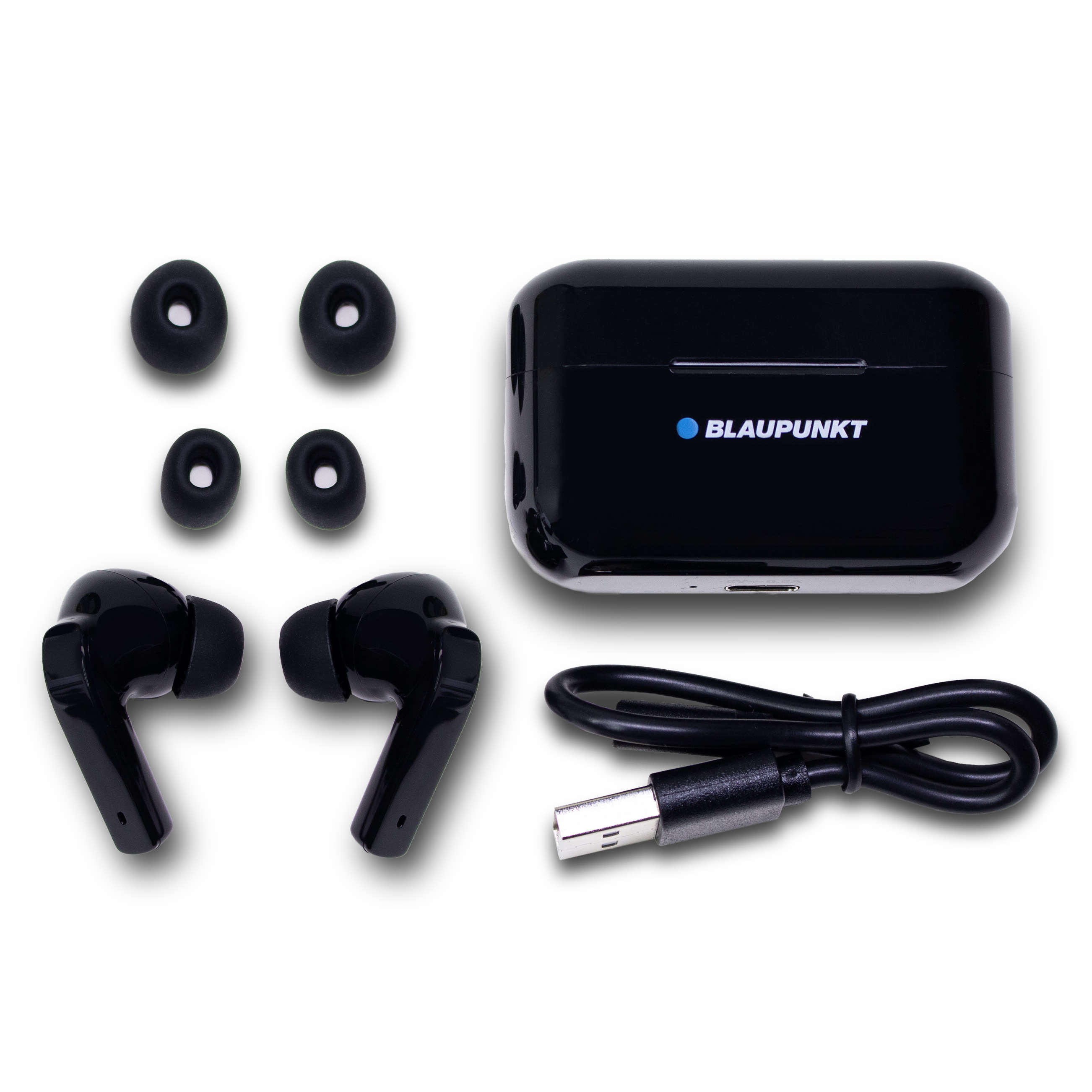 In-ear Kopfhörer Bluetooth ANC Bluetooth schwarz BLAUPUNKT mit 30, TWS