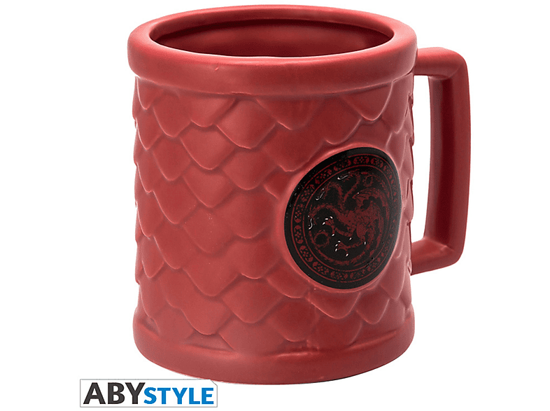 ABYMUG520 GOT TARGARYEN 3D TASSE