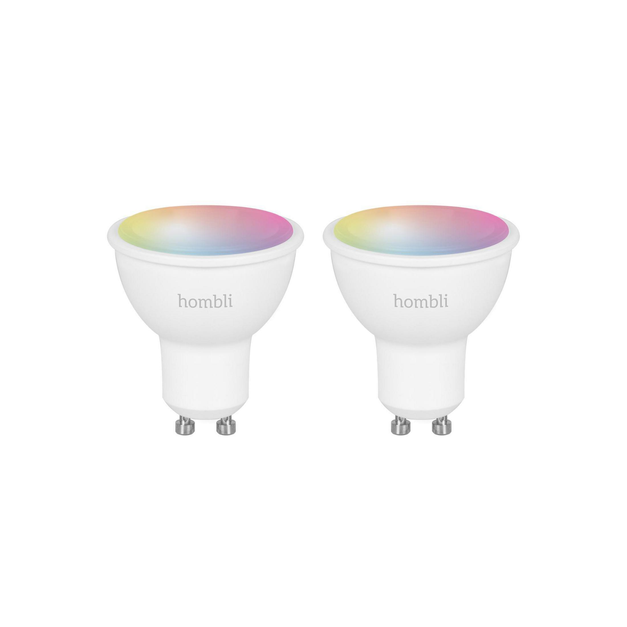 HOMBLI HBPP-0105 1+1 Glühbirne GRATIS SMART Mehrfarbig SPOT CCT/RGB