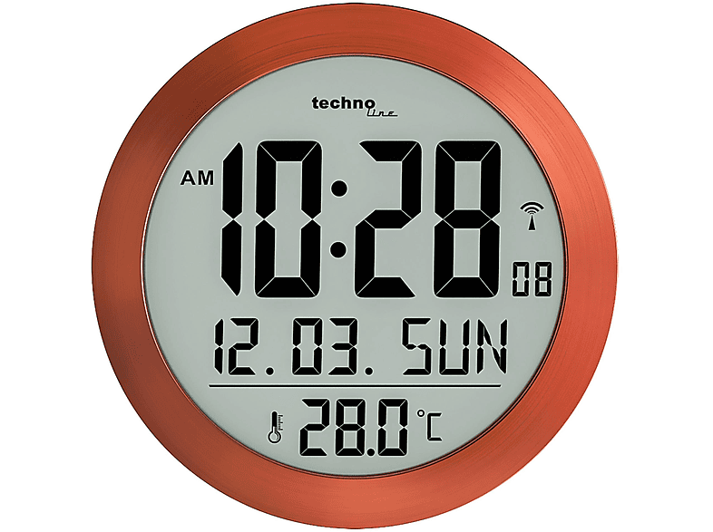 TECHNOLINE WS 8038 Funkwanduhr