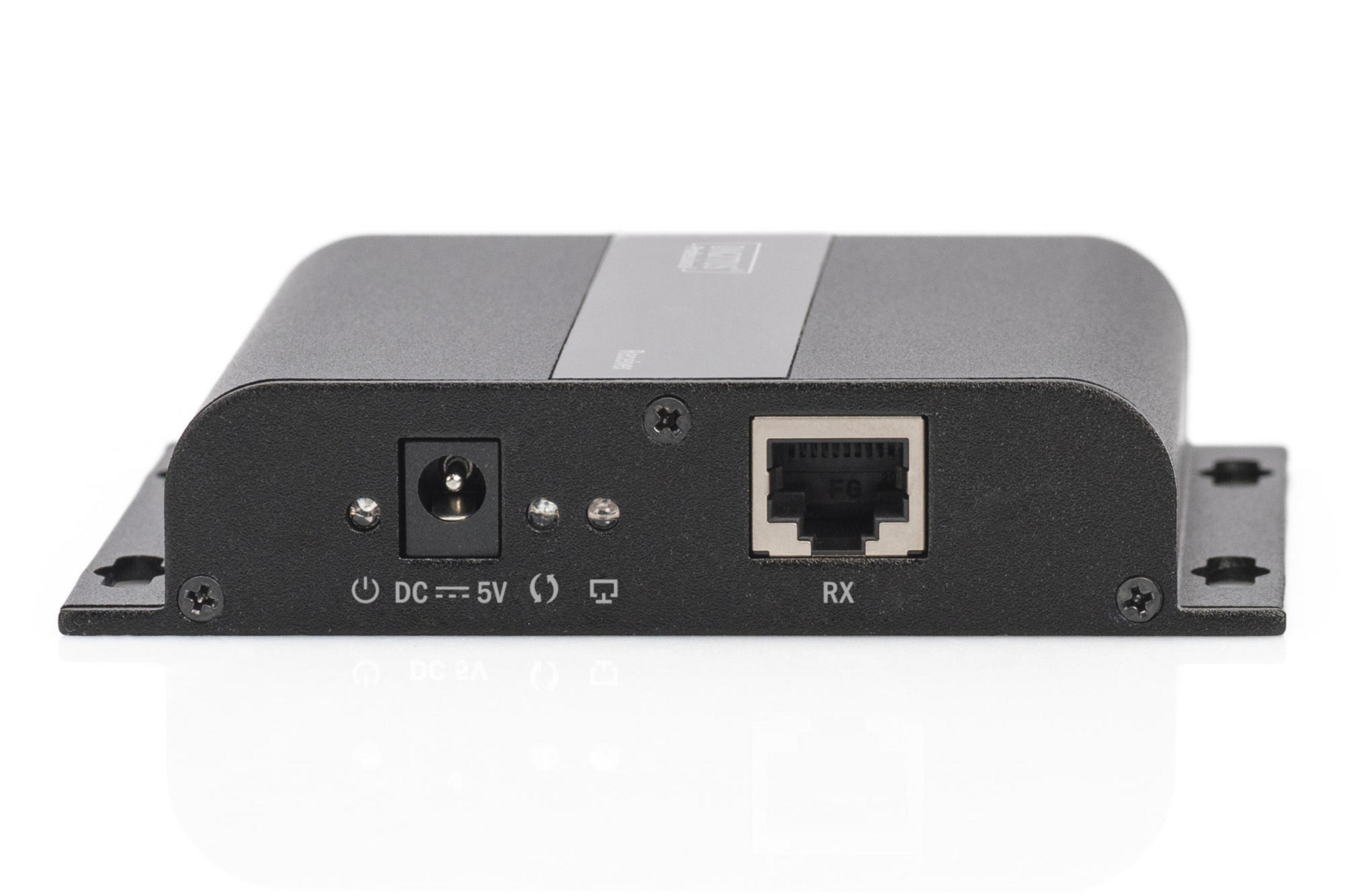 DIGITUS CAT EMPFÄNGER DS-55123 HDMI 4K 4K IP Empänger HDMI Extender