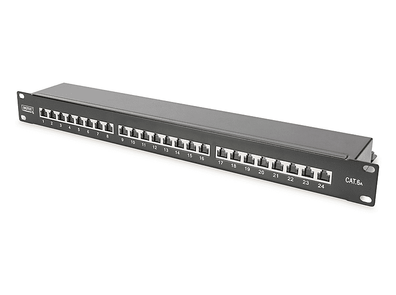DIGITUS DN-91624S-EA-B CAT6A PATCH PANEL GESCHIRMT, Patch Panel ...