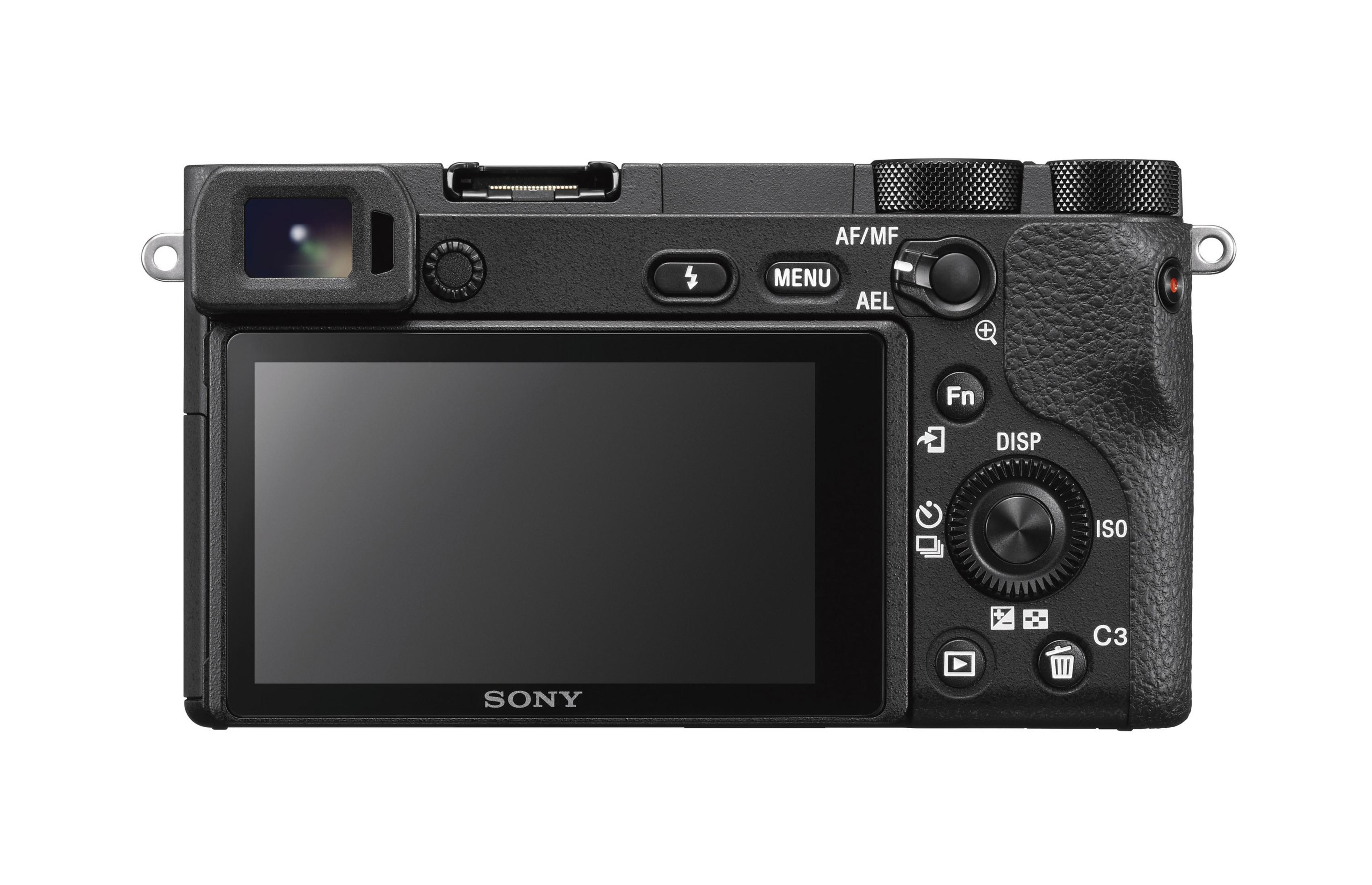 cm WLAN ALPHA SONY Systemkamera, 6500 7,6 Display (ILCE6500B) B Touchscreen,