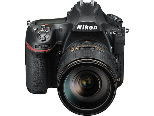 NIKON D 850 + AF-S 24-120MM VR - VBA520K001 Spiegelreflexkamera, , , 24-120 mm Objektiv (AF-S, ED, VC), Touchscreen Display, WLAN, Schwarz