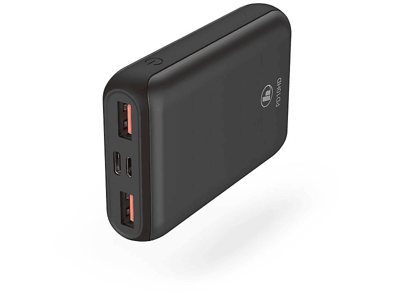 HAMA 187261 POWER PACK 10000MAH 10000 ANTHRAZIT PD10-HD mAh Grau Powerbank