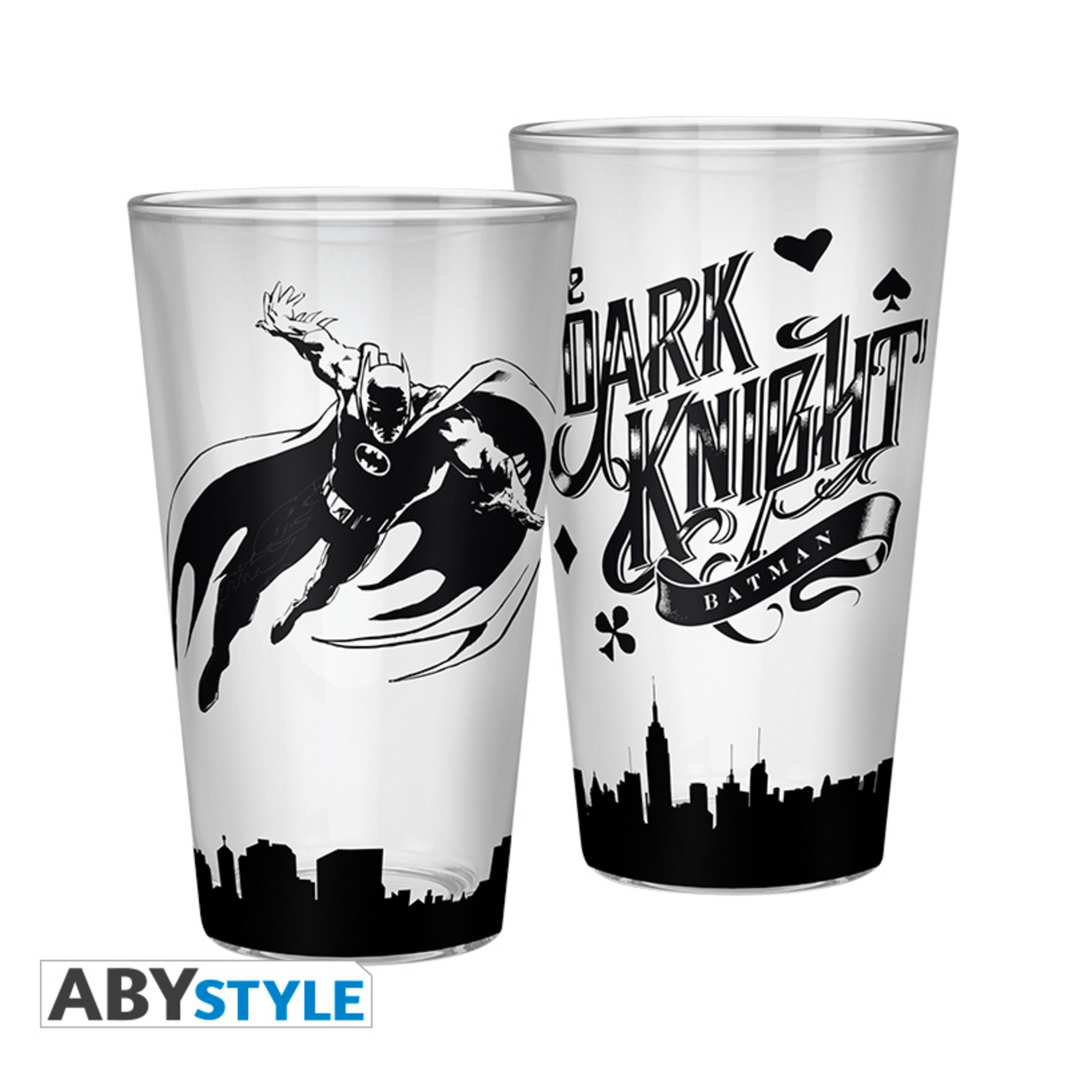ABYVER126 DC BATMAN NGHT GLAS DRK 500ML