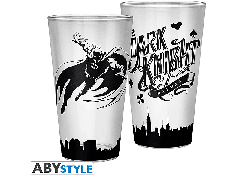 ABYVER126 DC BATMAN DRK NGHT 500ML GLAS