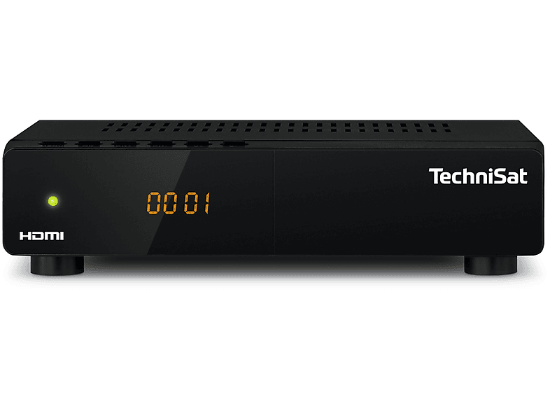 TECHNISAT 000/4811 HD-S 222 Sat Receiver (HDTV, DVB-S, DVB-S2, Schwarz) | SAT Receiver