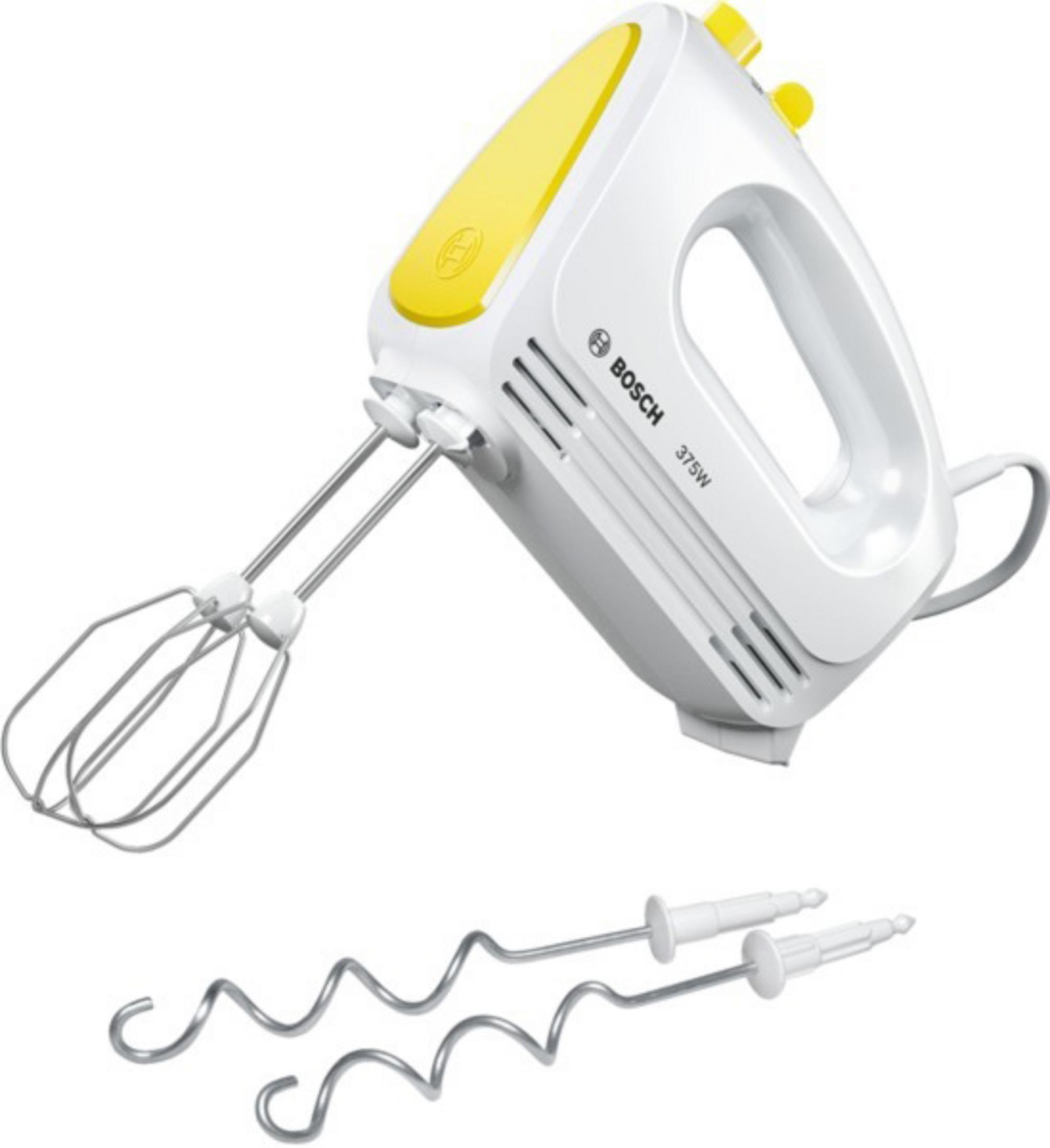 BOSCH MFQ 2210 Y Watt) Weiß/Intensiv Gelb (375 YELLOW WEISS/INTENSIVE Handmixer