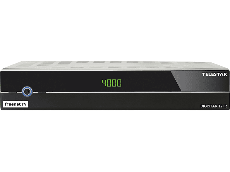 TELESTAR 5310498 DIGISTAR T2 IR DVB-T2 HD Receiver (HDTV, DVB-T, DVB-T2 (H.265), DVB-C, Schwarz)