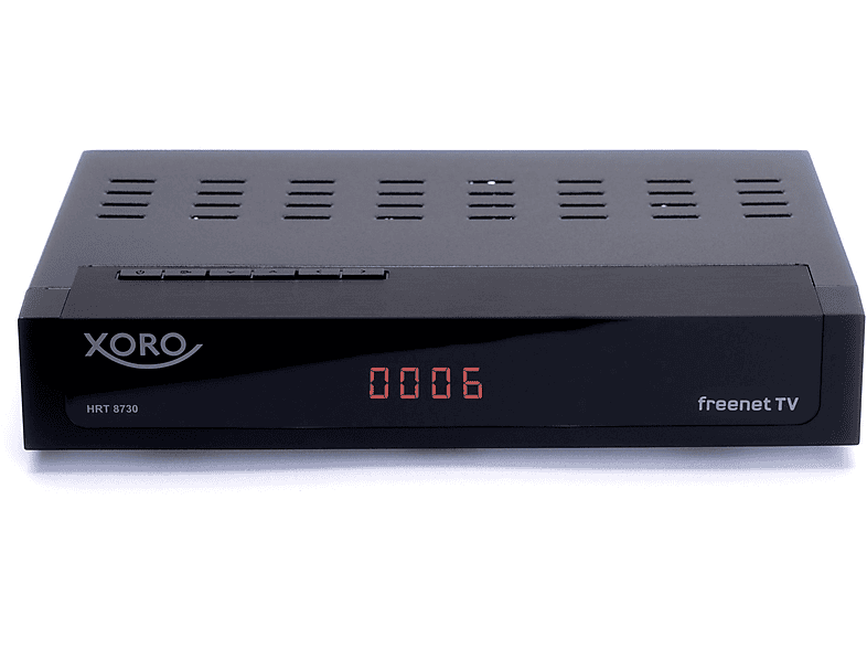 XORO HRT 8730 SCHWARZ DVB-T2 Receiver (HDTV, PVR-Funktion, DVB-T, DVB-T2 (H.264), DVB-T2 (H.265), Schwarz)