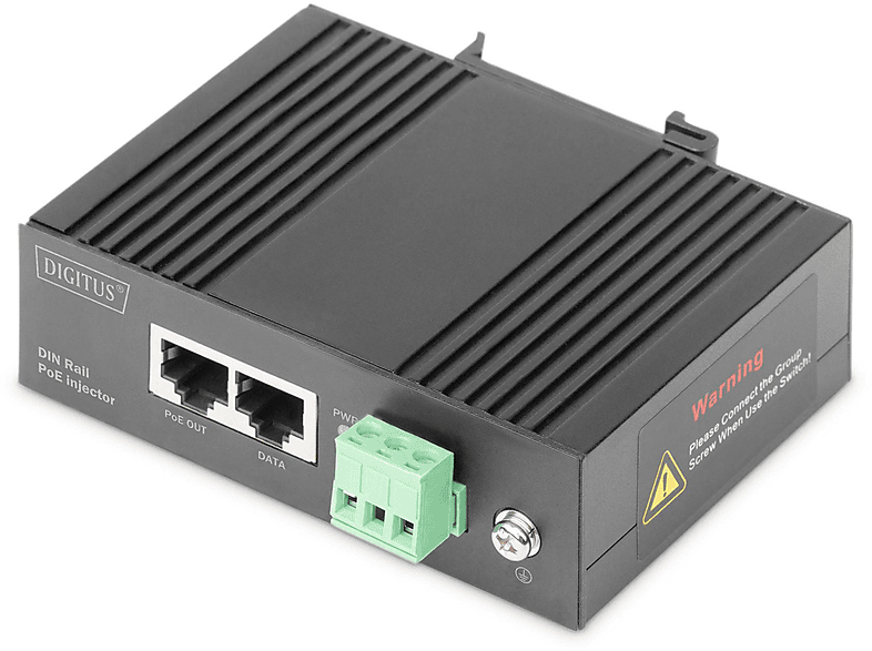 ETHERNET GB Ethernet PoE+ Gigabit DIGITUS W, INJEKTOR 30 Injektor DN-651114 POE+