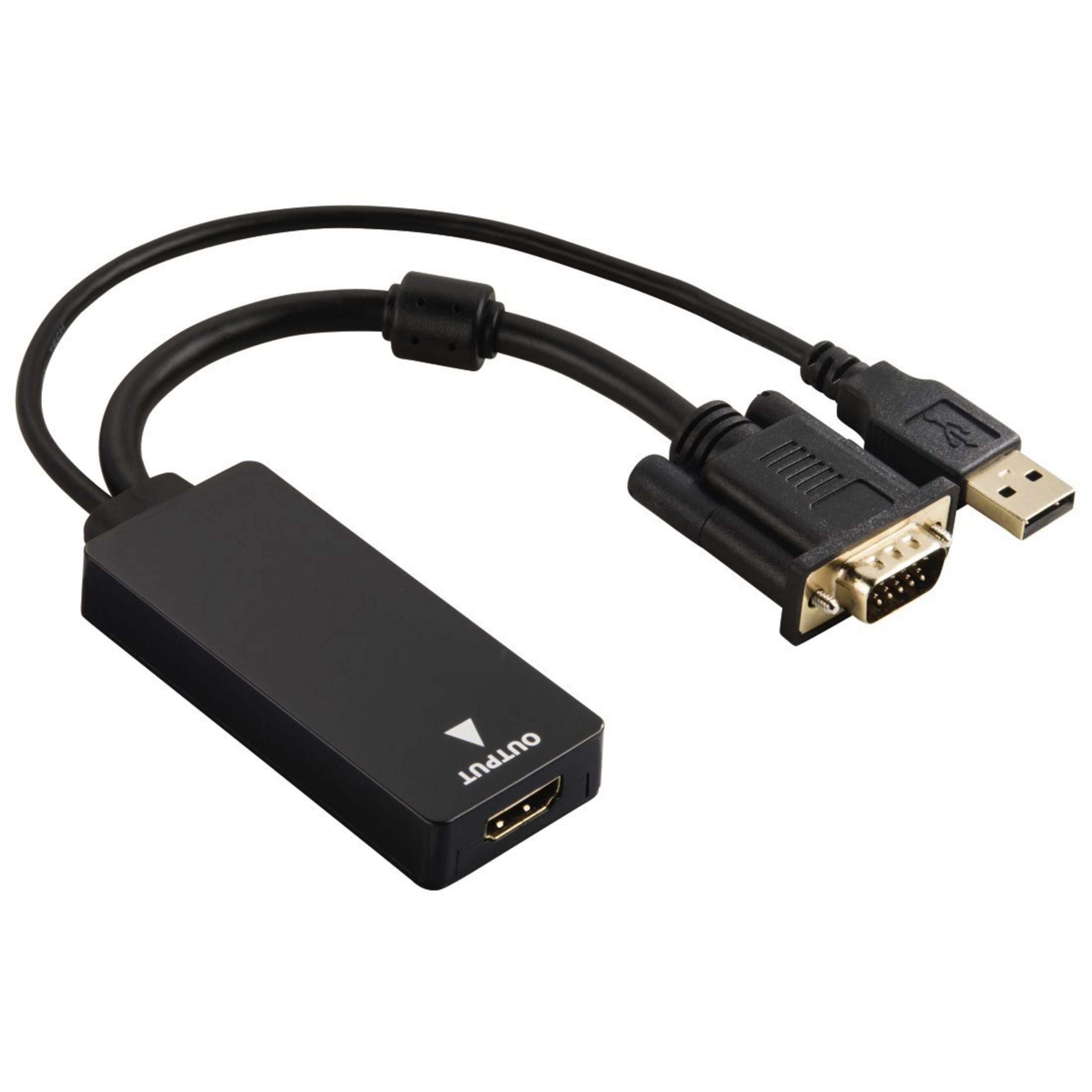 HAMA 054547 VGA+USB - HDMI, Konverter für HDMI ADAPTER
