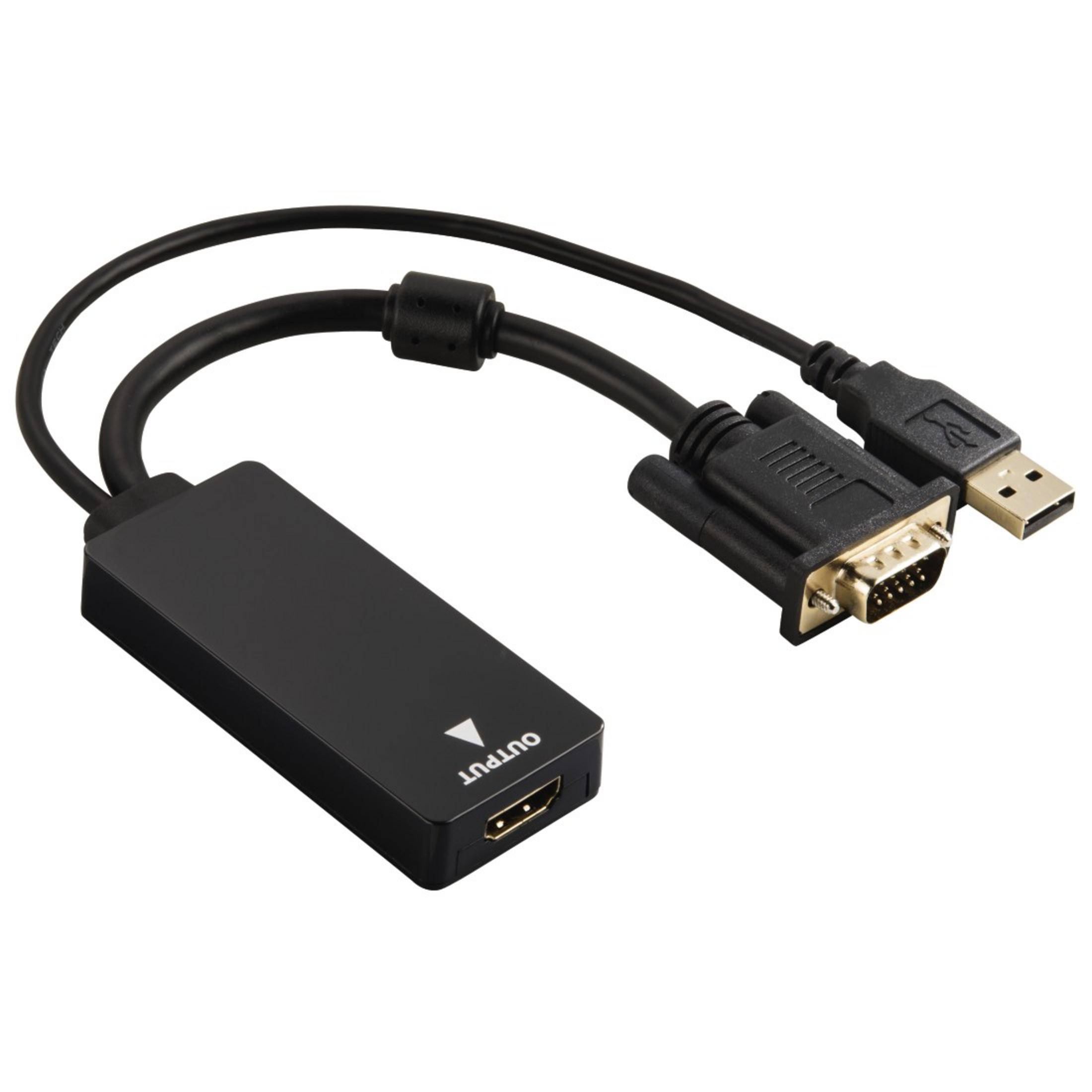 HDMI, 054547 ADAPTER - HDMI für HAMA VGA+USB Konverter