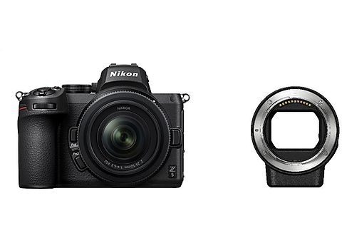 NIKON Z 5 + 24-50 MM 1:4.0-6.3 - VOA040K003 Systemkamera mit Objektiv 24-40  mm, 8 cm Display Touchscreen, WLAN | SATURN