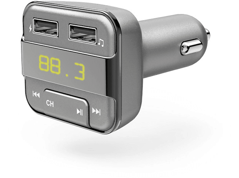 GR TRANSMITTER, BLUETOOTH Transmitter FM Universal, Grau HAMA 183274