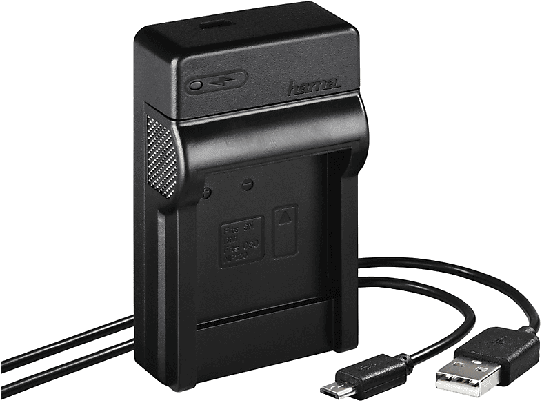 HAMA 081393 LADEG. USB SONY NP-BN1 Ladegerät Sony, 5 Volt, Schwarz