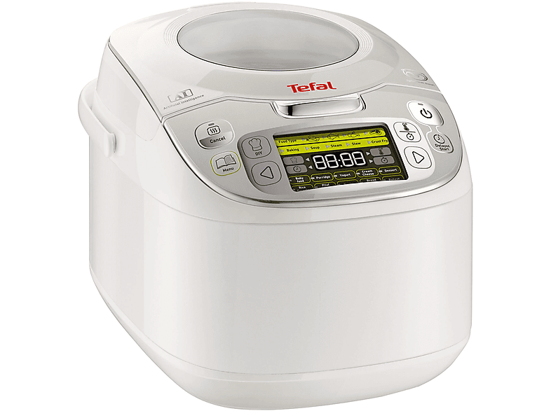TEFAL RK 8121 MULTICOOKER 45IN1 Multikocher Weiß (750 Watt)