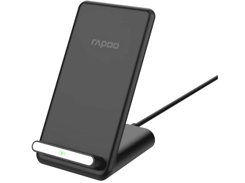 RAPOO 19539 QI-CHARGER XC210 BK Ladestation Universal, 230 Volt, 1, Schwarz