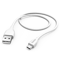 MediaMarkt HAMA 201587 Kabel USB-A - Micro 1.5m Wit USB-kabel 1,5 m multicolor aanbieding