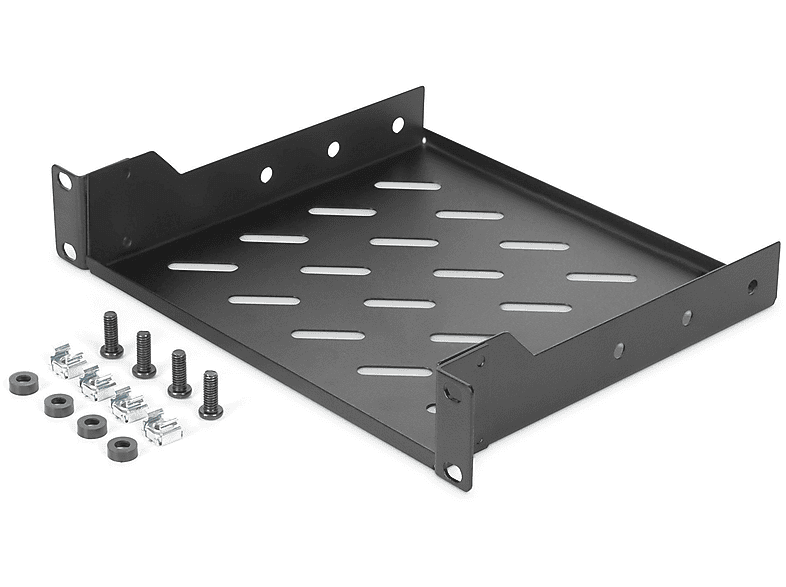 DIGITUS DN-10-TRAY-2-B 254 MM (10) 1HE FACHBODEN, Fachboden